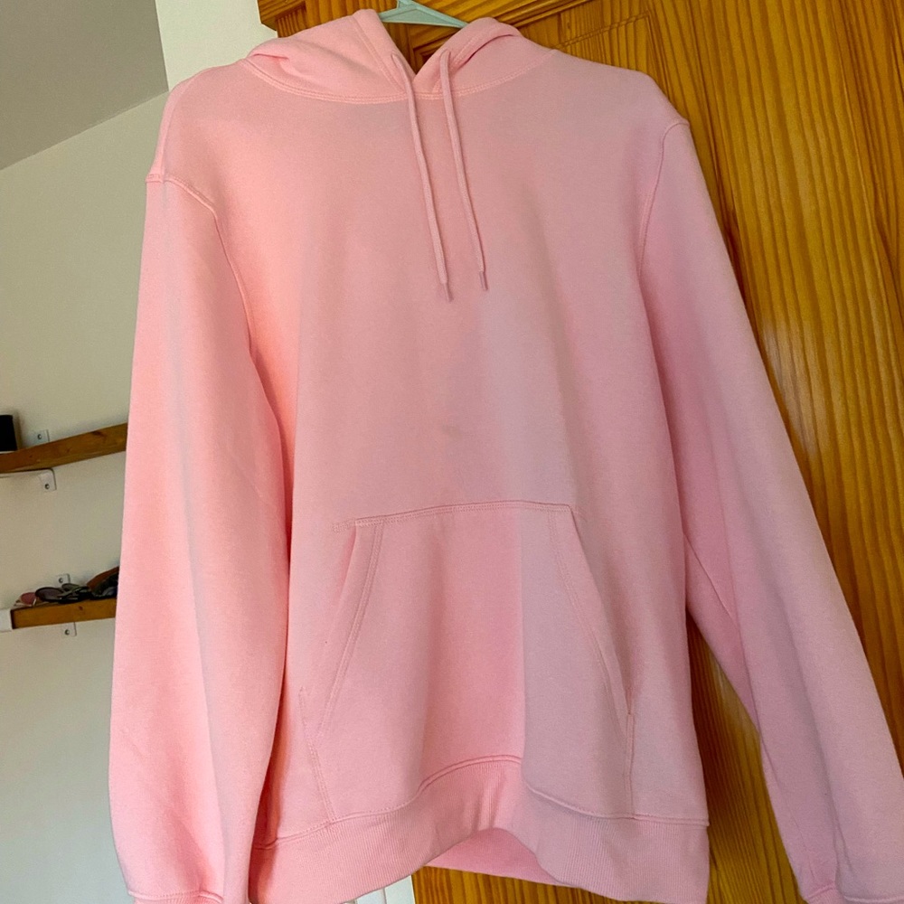 Medium (in mens) oversized pink hoodie